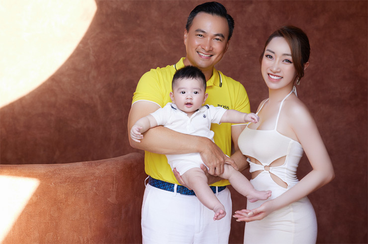 Hình ảnh hạnh phúc của Chi Bảo bên cạnh vợ và con sau nhiều cuộc hôn nhân đổ vỡ