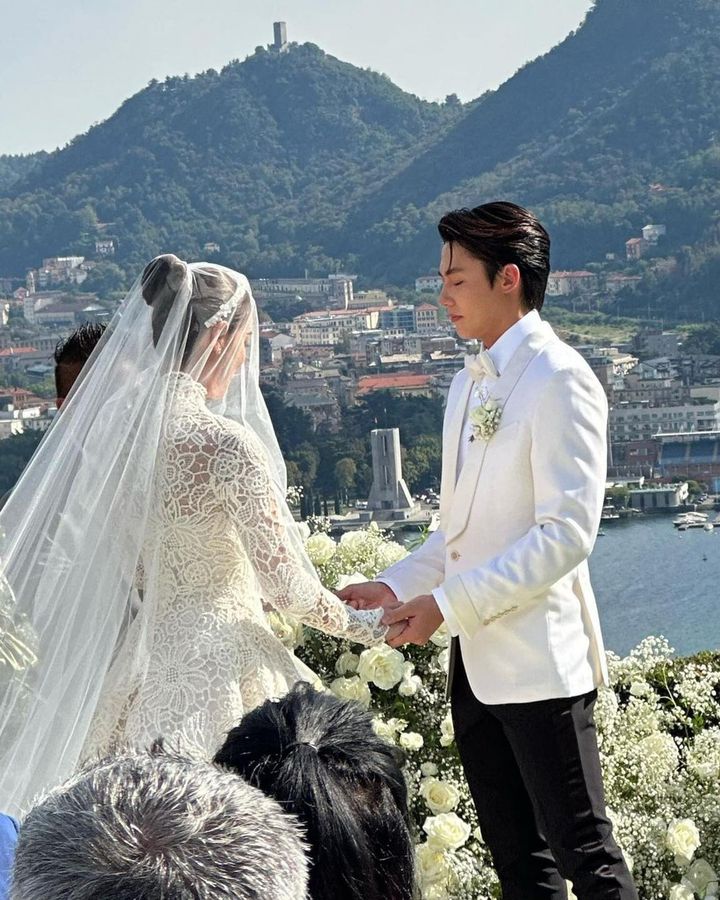 Cặp đôi vàng Thái Lan Mark Prin - Kimmy Kimberley chính thức nên duyên vợ chồng sau 10 năm hẹn hò - ảnh 2