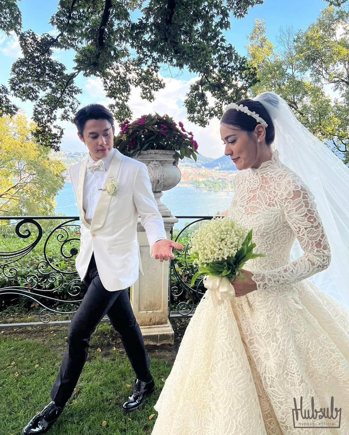 Cặp đôi vàng Thái Lan Mark Prin - Kimmy Kimberley chính thức nên duyên vợ chồng sau 10 năm hẹn hò - ảnh 1