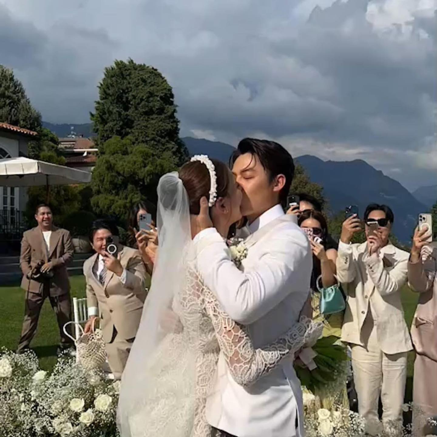 Cặp đôi vàng Thái Lan Mark Prin - Kimmy Kimberley chính thức nên duyên vợ chồng sau 10 năm hẹn hò - ảnh 5