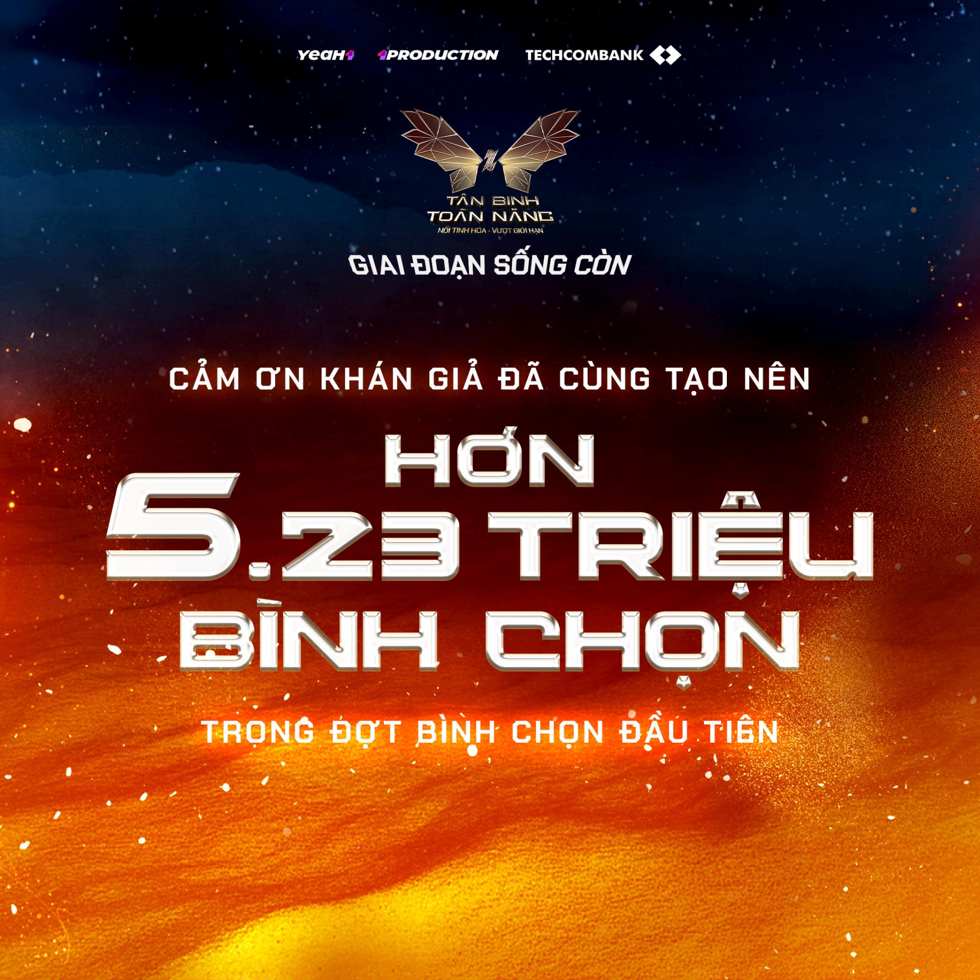 Cơn sốt triệu vote “Tân Binh Toàn Năng”