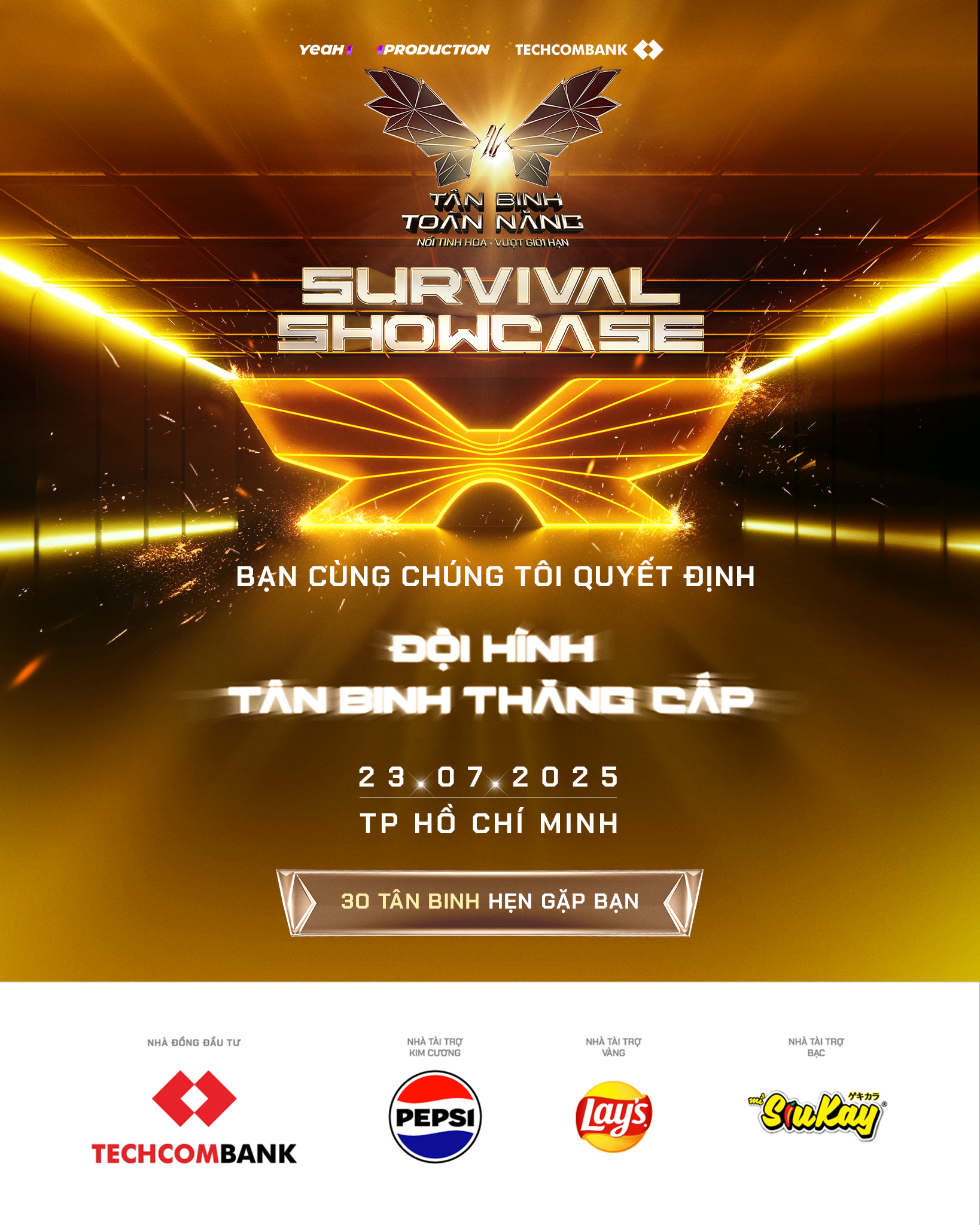 Tân Binh hội ngội tại Survival Showcase “Tân Binh Toàn Năng - Giai đoạn sống còn” hứa hẹn mang đến những màn trình diễn ấn tượng