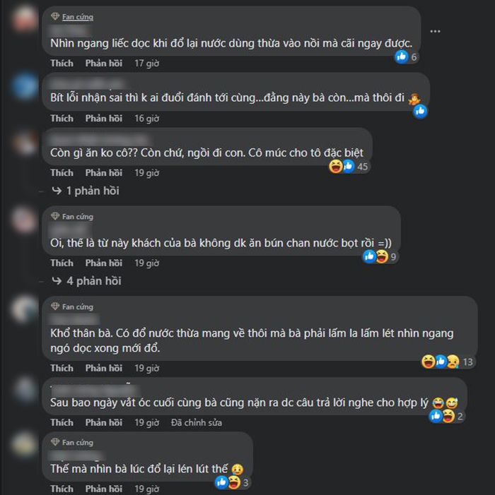 Netizen tỏ ra không tin về lời giải thích của bà T.