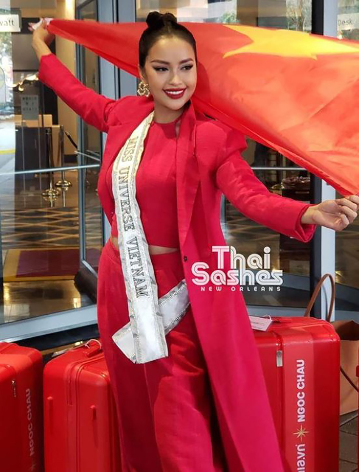 Ngọc Châu lộ diện trong ngày đầu thi Miss Universe, nhan sắc 'chặt đẹp' đối thủ - ảnh 7