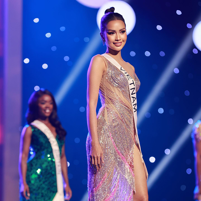 Ngọc Châu xin lỗi khán giả vì không thể nối dài thành tích 'in top' tại Miss Universe 2022 - ảnh 1