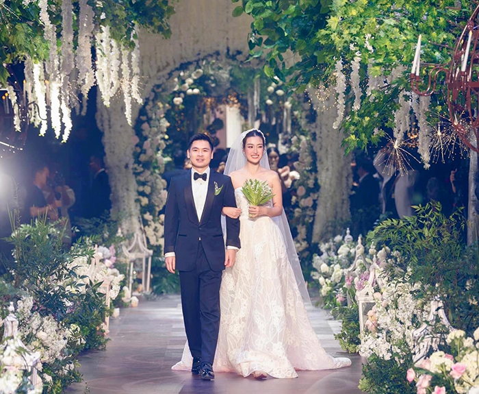 Đám cưới của Đỗ Mỹ Linh với thiếu gia Đỗ Vinh Quang diễn ra vào tháng 12/2022