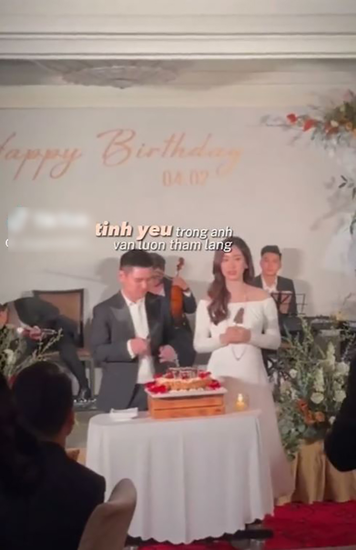 Rộ clip vòng 2 lùm xùm của Đỗ Mỹ Linh trong tiệc sinh nhật chồng thiếu gia, netizen rần rần chúc mừng - ảnh 6