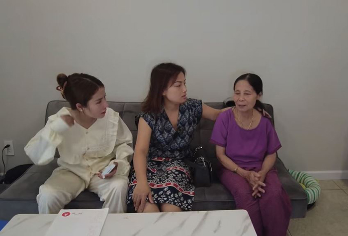 Quỳnh Trần JP chuyển hành lý đến nhà bà Nhân Vlog để tiện chăm sóc