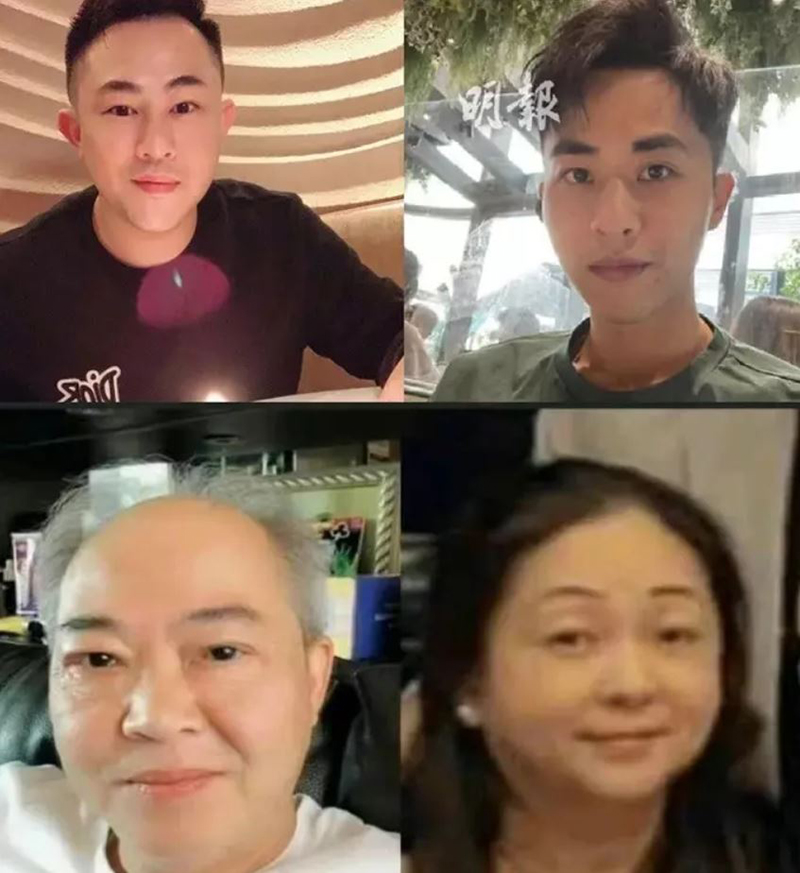 Hình ảnh 4 nghi phạm trong gia đình chồng cũ bị tình nghi đã lên kế hoạch sát hại Thái Thiên Phượng