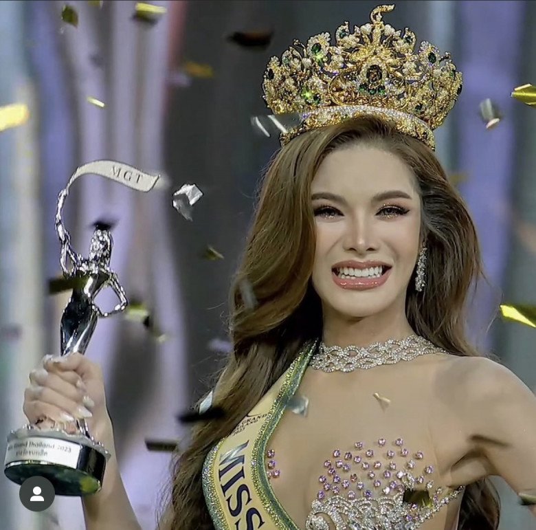 Người đẹp 27 tuổi đăng quang Miss Grand Thailand 2023: Doanh thu livestream cao nhất, từng khiến Mr. Nawat phật lòng - ảnh 2