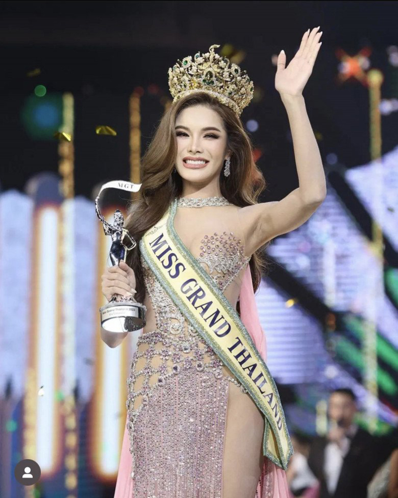 Aoom Thaweeporn Phingchamrat đăng quang Miss Grand Thailand 2023
