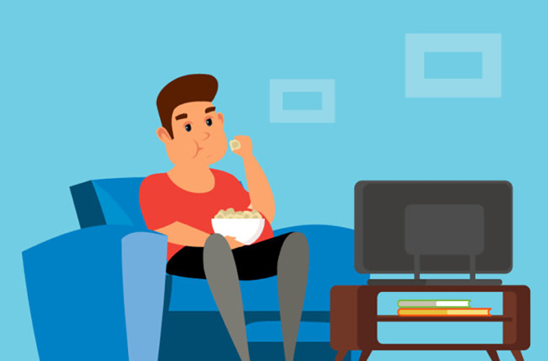 Thói quen vừa ăn vừa xem tivi ảnh hưởng không tốt đến sức khoẻ