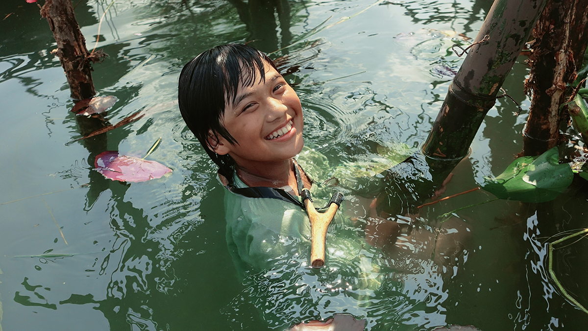Những tấm ảnh đầu tiên của bé An do diễn viên nhí Hạo Khang thủ vai trong phiên bản điện ảnh 'Đất rừng phương Nam'
