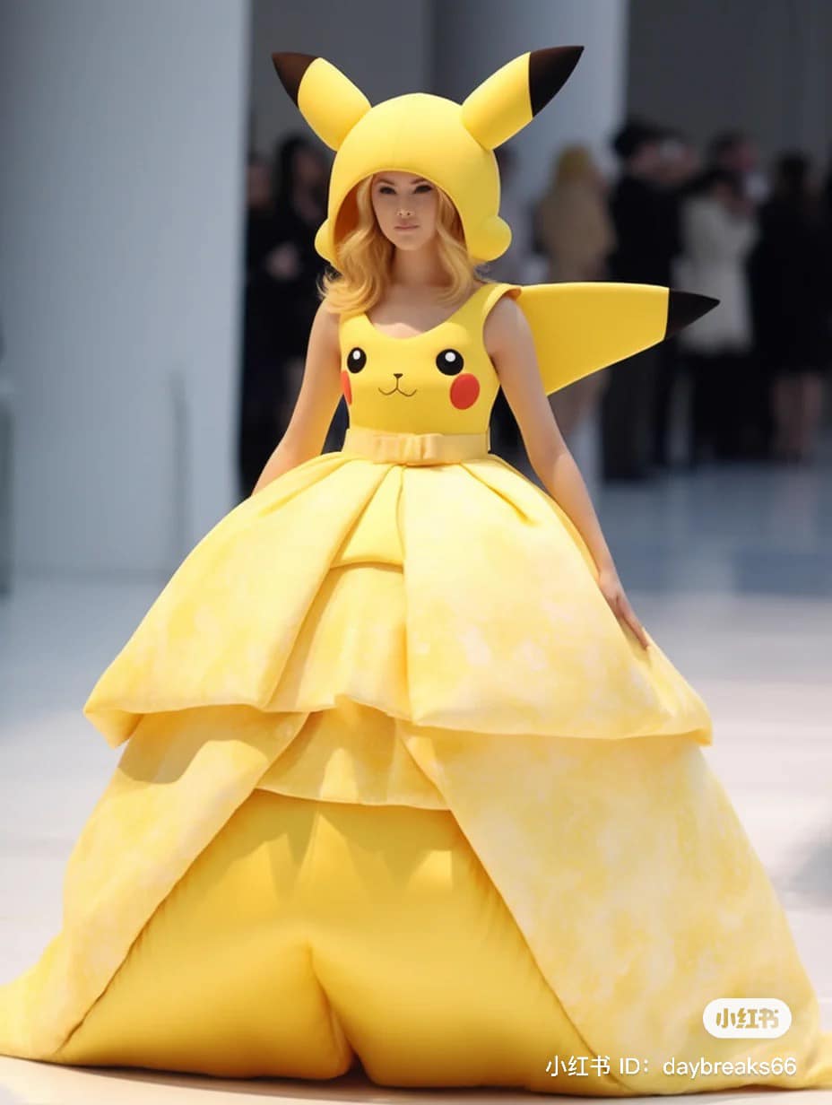 'Độc lạ' váy cưới Pikachu dành cho cô dâu chú rể fan Pokemon gây số giới trẻ, thực hư thế nào? - ảnh 3
