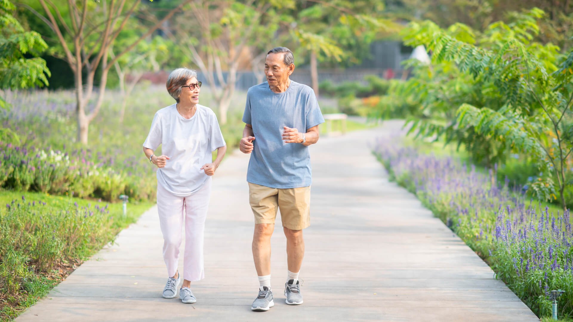 Người lớn tuổi có thể rèn luyện thể thao nhẹ nhàng để có sức khoẻ dẻo dai