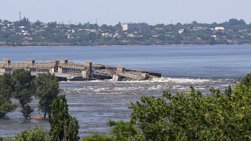 Đập thủy điện Nova Kakhovka bị vỡ ảnh hưởng cuộc sống của người dân