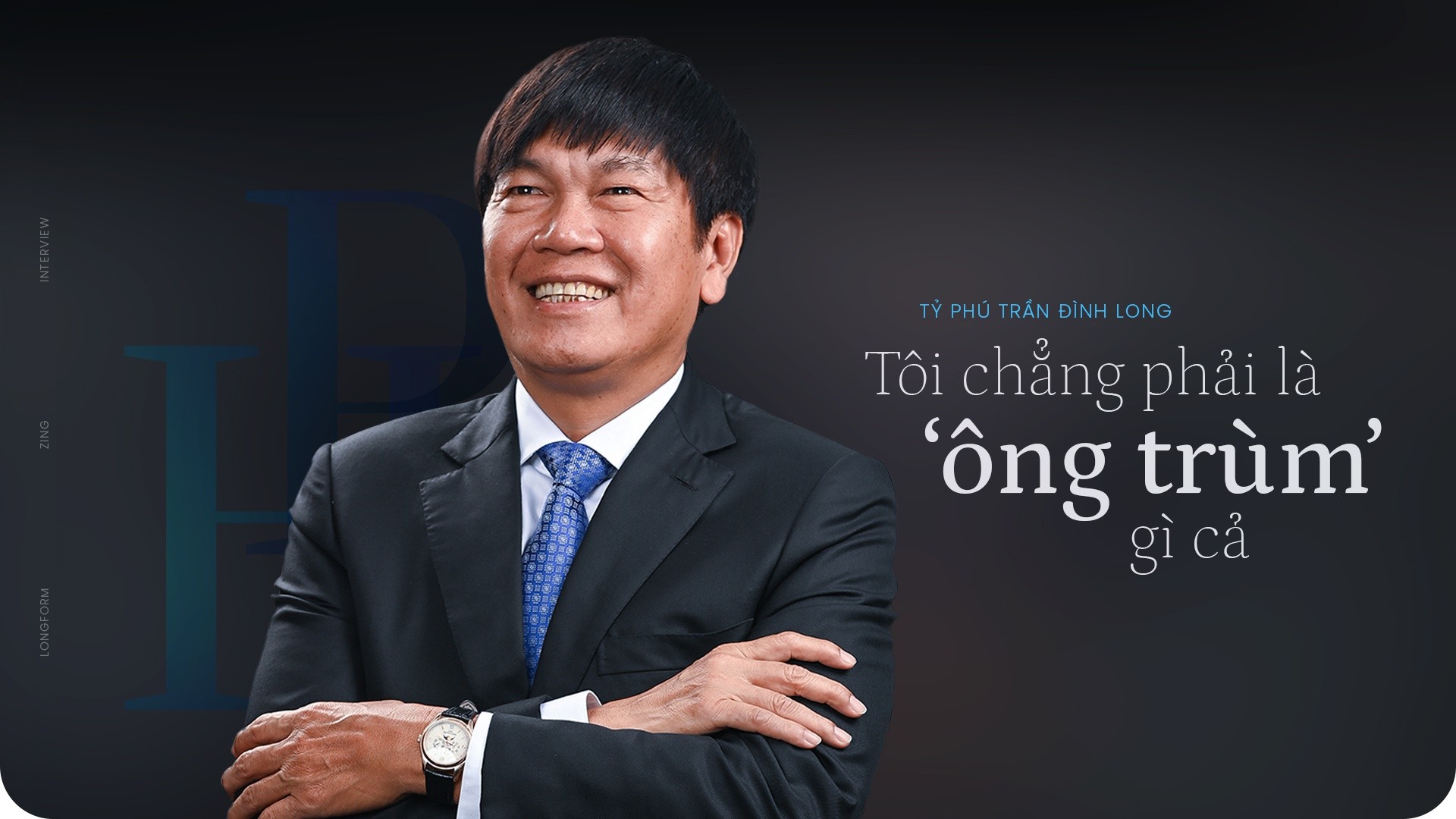 Tỷ phú Trần Đình Long - người đứng đầu Tập đoàn Hòa Phát trở thành người giàu nhất sàn chứng khoán Việt Nam hiện tại