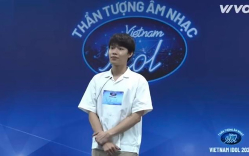 Quang Trung tại vòng casting của 'Vietnam Idol 2023'