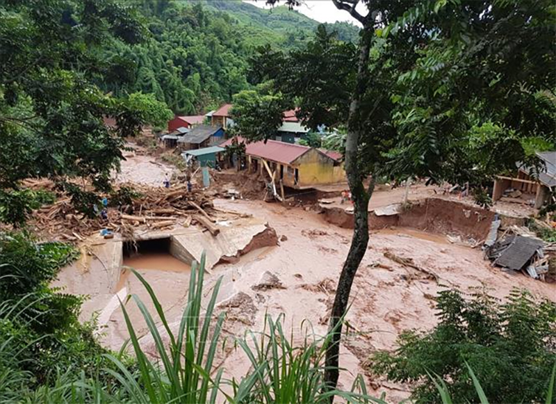Người dân ở các khu vực miền núi, trung du cần đề phòng ngập lụt, lũ quét, sạt lở