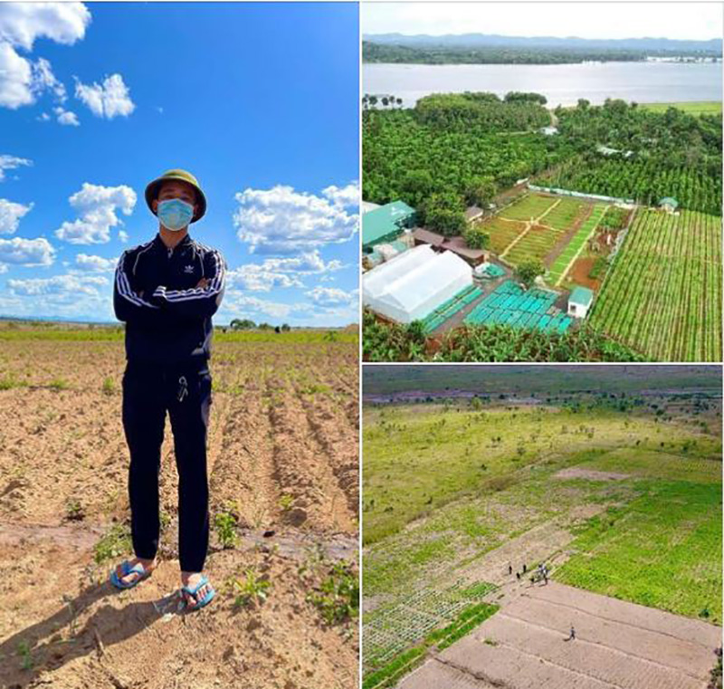 Quang Linh Vlog cũng sở hữu trang trại rộng lớn ở Angola