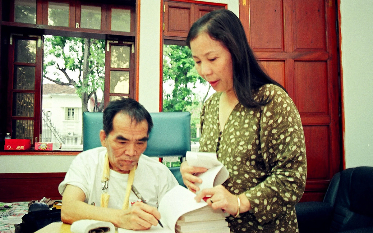 Nhà văn ra đi sau chưa đầy 1 tháng kể từ ngày mất của vợ là nhà thơ Lâm Thị Mỹ Dạ