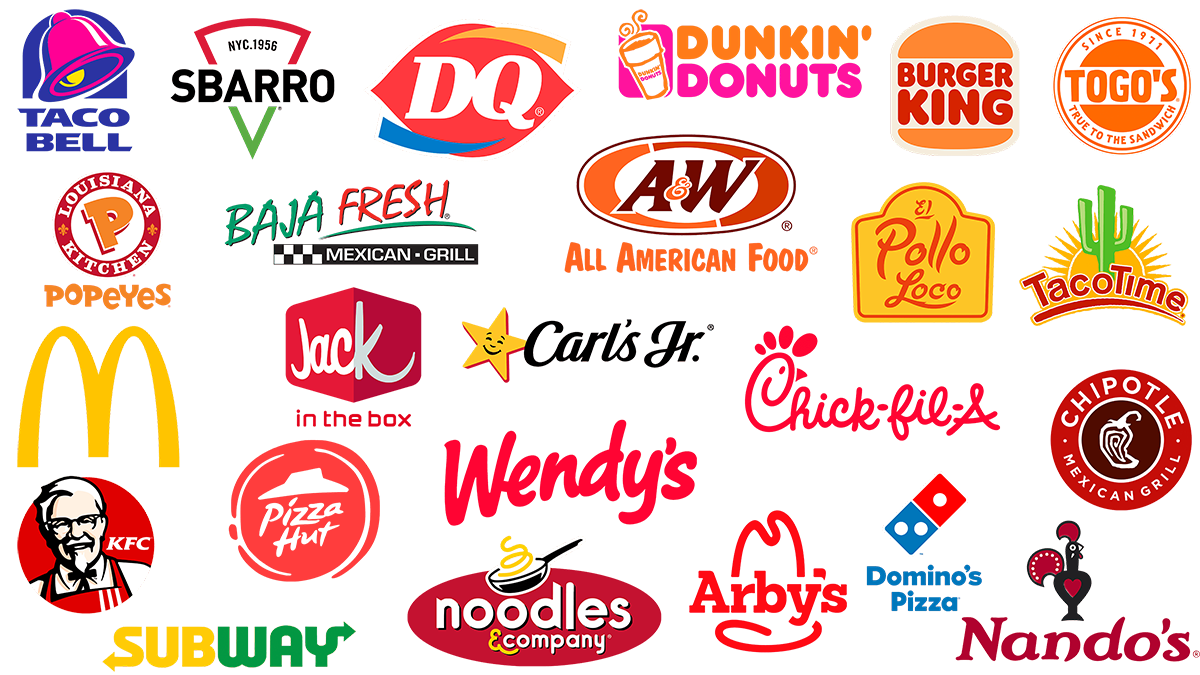 Các thương hiệu thức ăn nhanh trên thế giới lại chọn màu đỏ làm logo nhận diện vì nó kích thích hành động và mang đến cảm giác thèm ăn