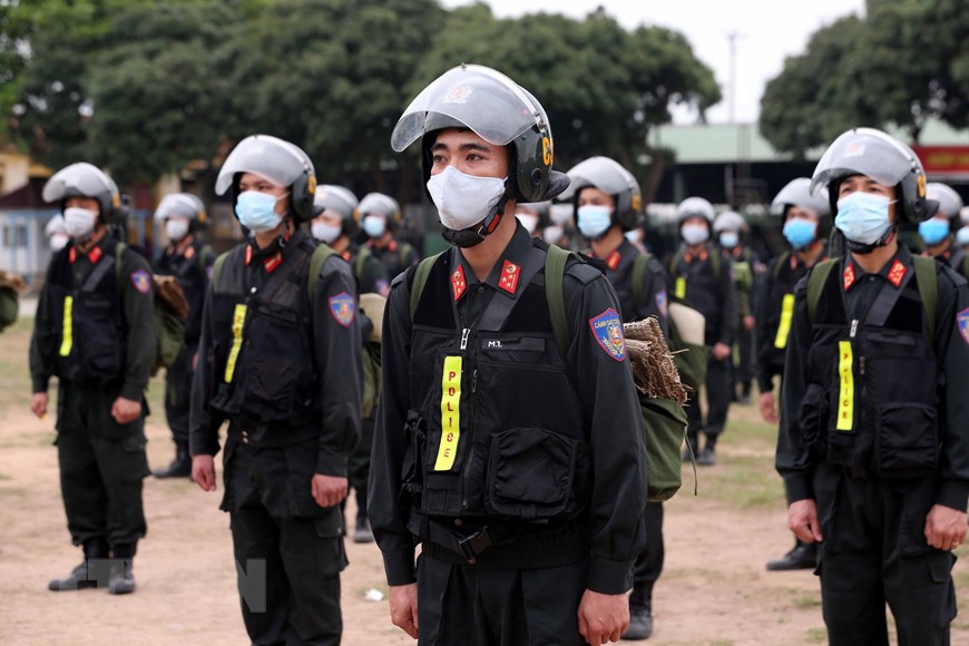 Cảnh sát cơ động là lực lượng nòng cốt của Việt Nam