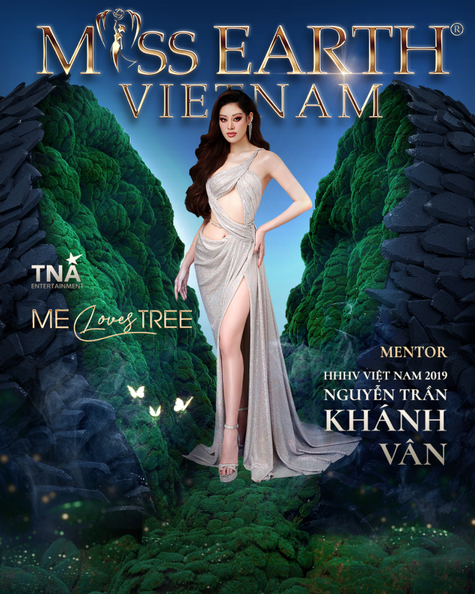 Bộ 3 Khánh Vân - Quỳnh Hoa - Hà Thu đọ sắc trong poster mới của Miss Earth Vietnam 2023 - ảnh 3
