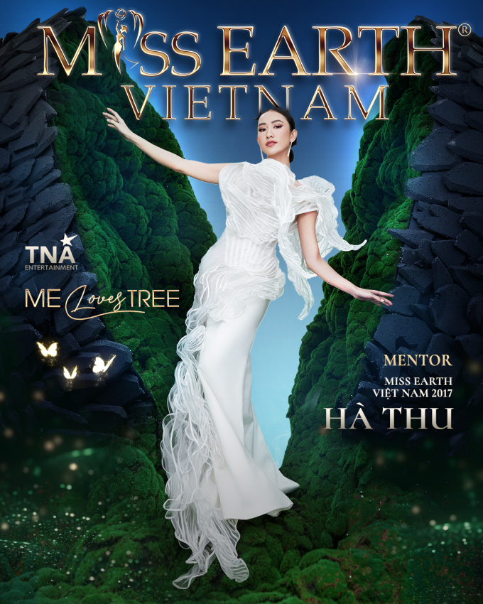 Bộ 3 Khánh Vân - Quỳnh Hoa - Hà Thu đọ sắc trong poster mới của Miss Earth Vietnam 2023 - ảnh 4