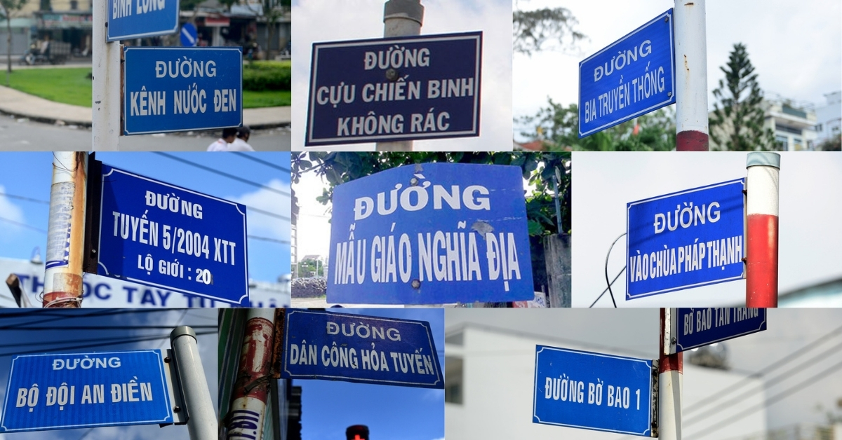Không phải bất kỳ tên gọi nào cũng được dùng để đặt tên đường ở Việt Nam