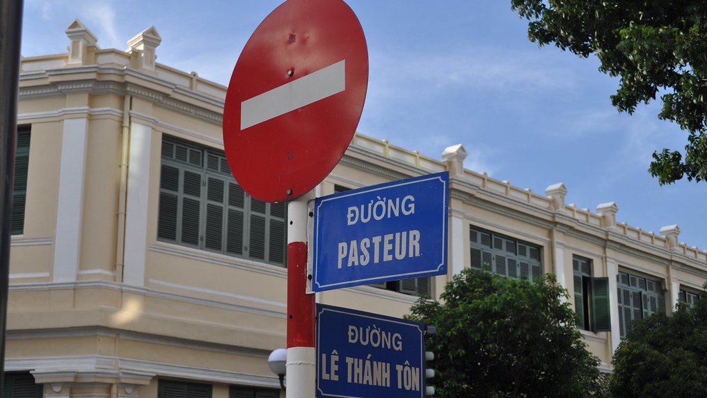 Đường Pasteur nằm ngay trục chính của trung tâm TP.HCM