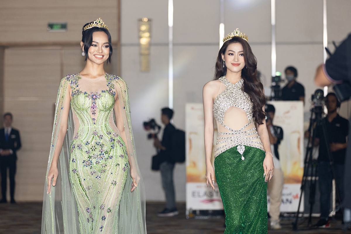 Miss Grand Vietnam 2023 công bố vương miện làm bằng kim cương và vàng 24K - ảnh 3