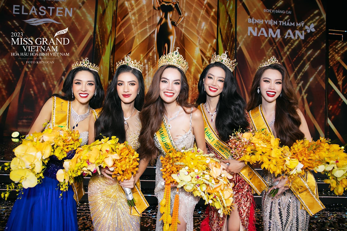 Top 5 chung cuộc của Miss Grand Vietnam 2023