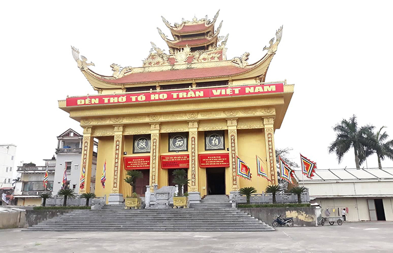Một trong những đền thờ họ Trần tại Việt Nam