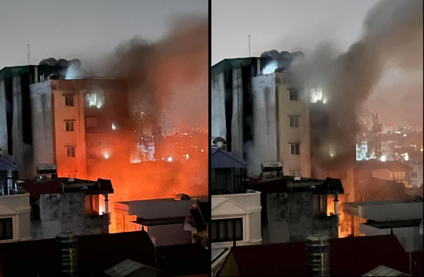 Chung cư mini bị cháy nghiêm trọng khiến 56 người tử vong vào khuya ngày 12/9