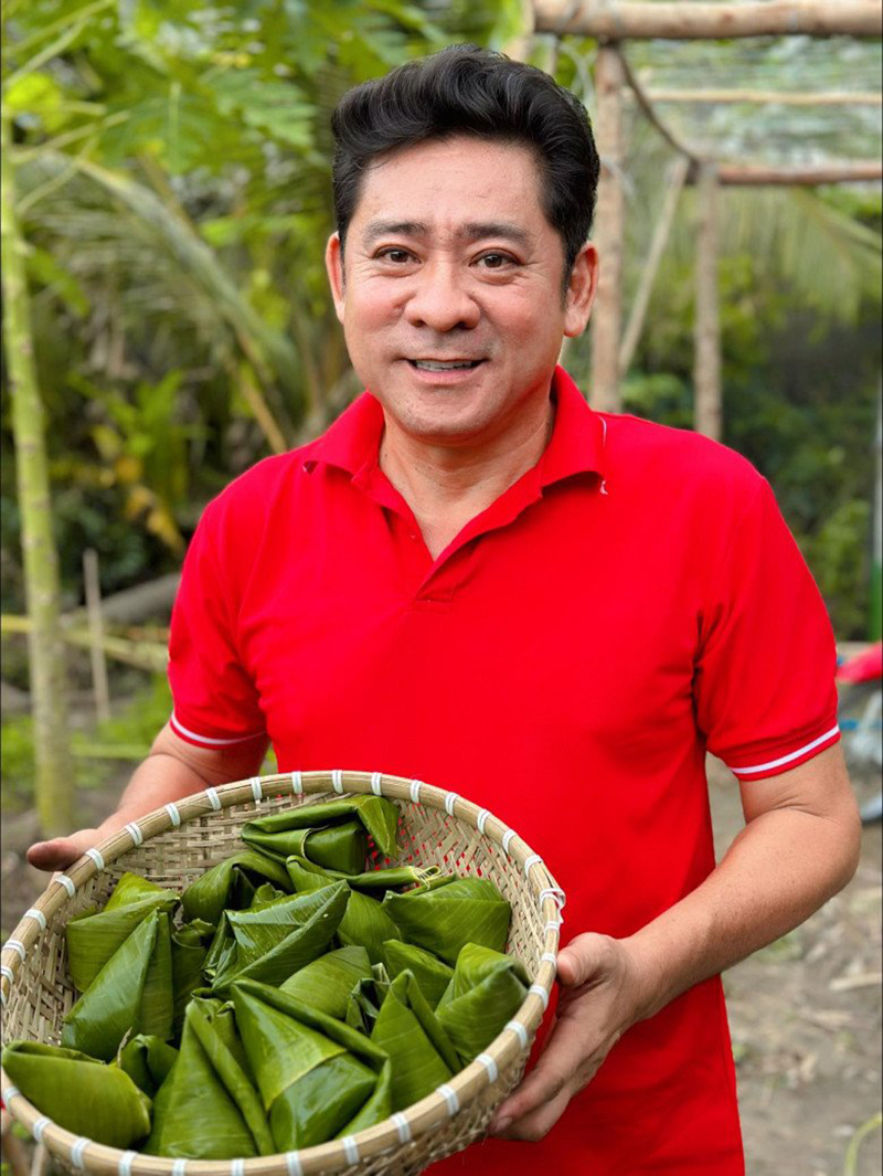 Tài tử Việt đình đám về quê cất chòi lá trong nhà vườn 6.000 m2, quay clip nấu ăn bình dị mỗi ngày - ảnh 2