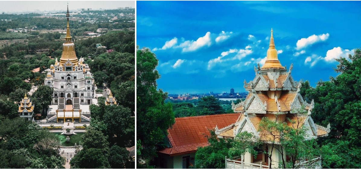 Chùa Bửu Long từng lọt top những ngôi chùa đẹp nhất do tạp chí National Geographic bình chọn