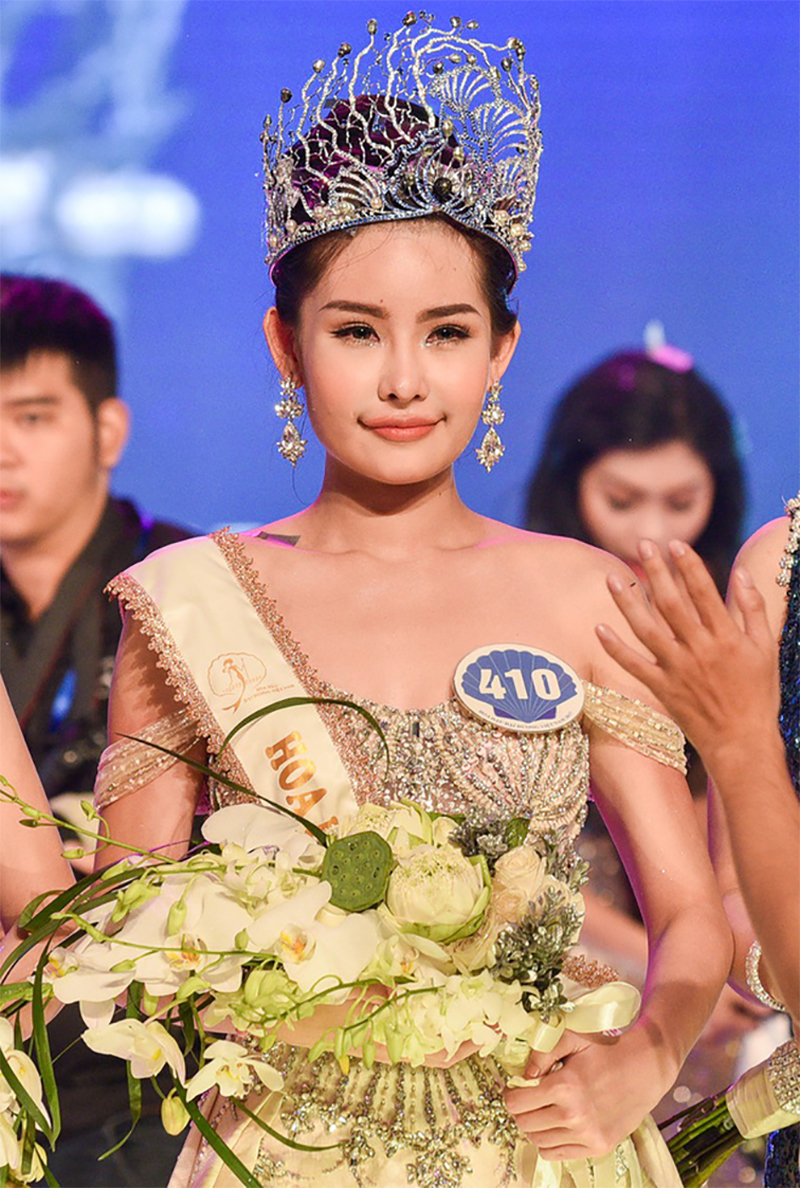 Lê Âu Ngân Anh đăng quang Hoa hậu Đại dương Việt Nam 2017