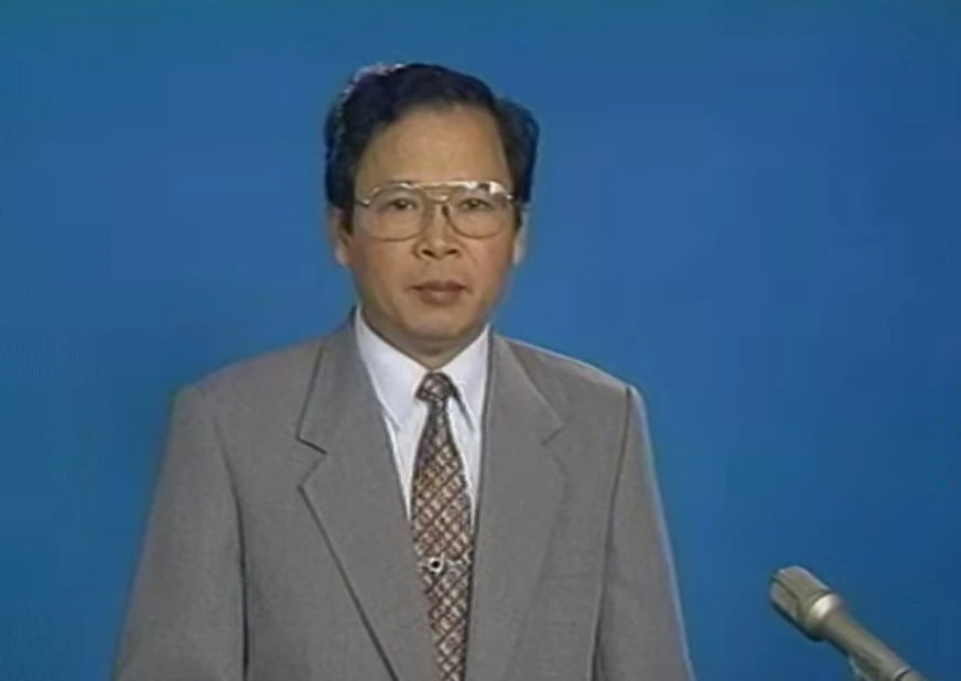 Nghệ sĩ ưu tú, biên tập viên Hoàng Mạnh Tường là một trong những gương mặt huyền thoại trên VTV