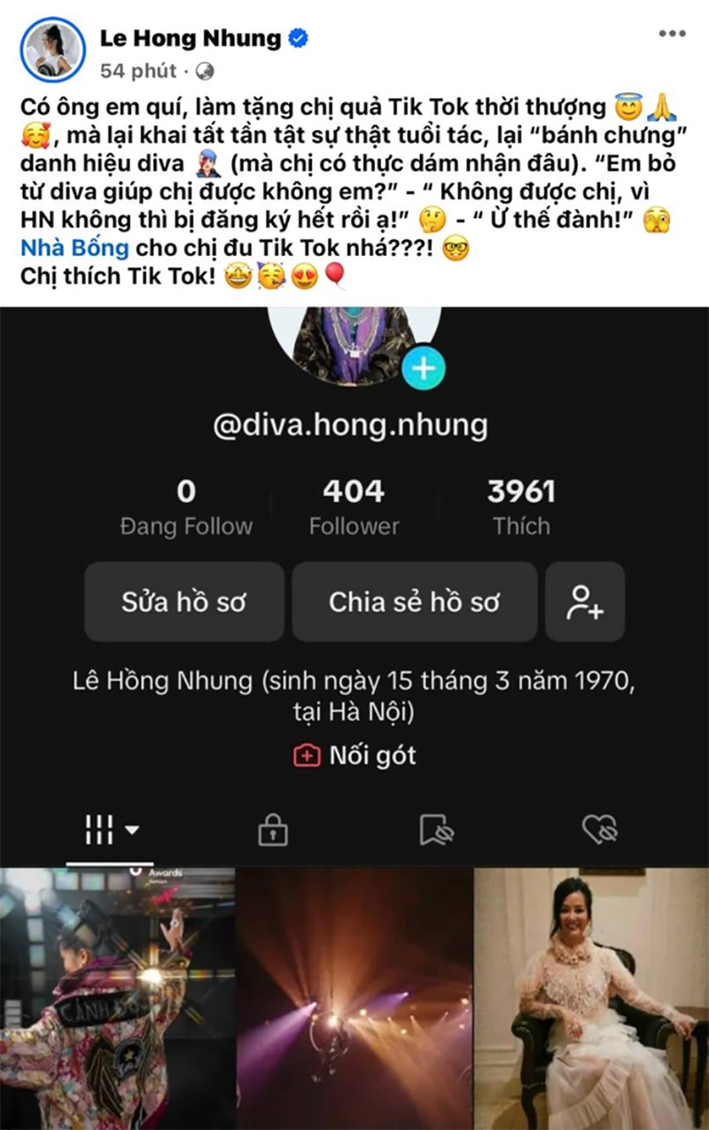 Hồng Nhung không dám nhận mình là 'Diva'