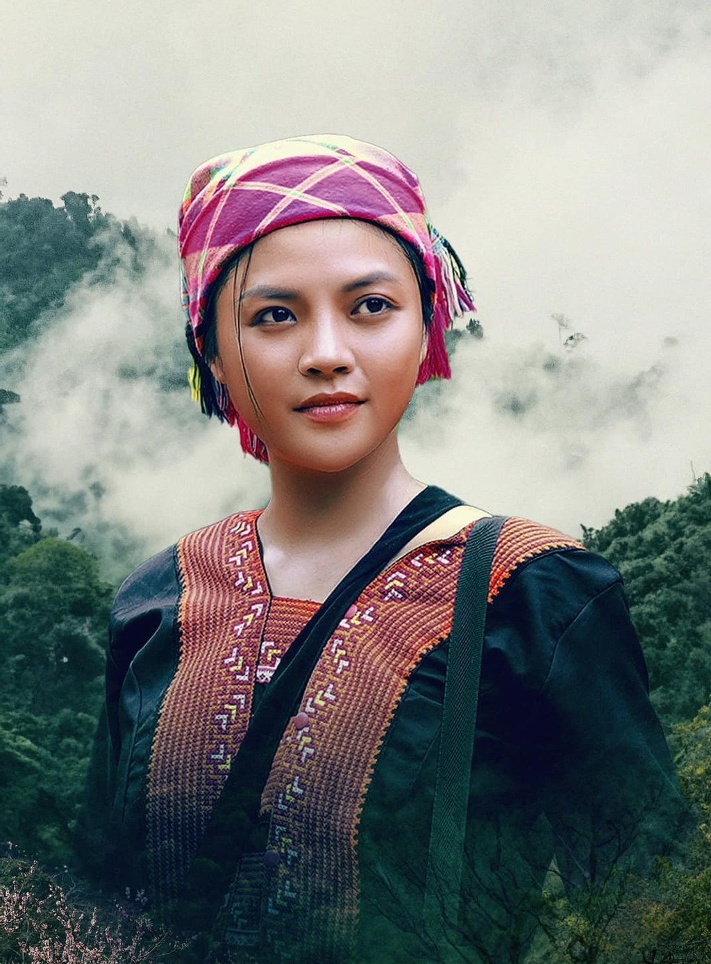 Trong phim, Thu Quỳnh đảm nhận vai Phương - một 'thầy lang' trên vùng cao