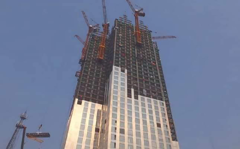 Xôn xao đoạn clip 'pháp sư Trung Hoa' xây tòa nhà 57 tầng chỉ trong 19 ngày, netizen lo sợ không dám vào ở - ảnh 4