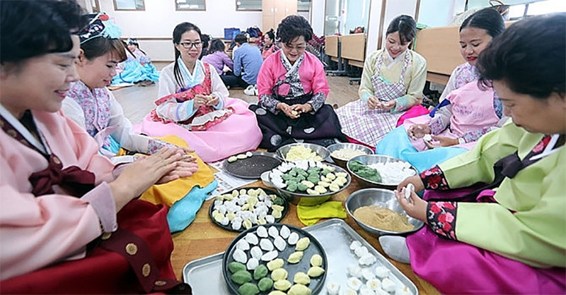 Các người phụ nữ trong gia đình đa văn hóa tại Hàn Quốc
