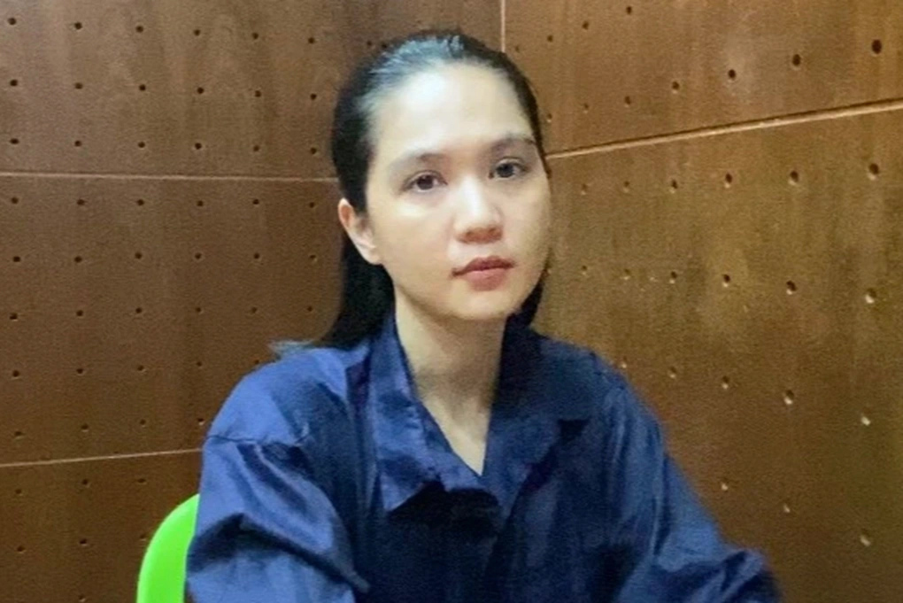 Ngọc Trinh tại cơ quan điều tra sau 3 tháng bị bắt tạm giam