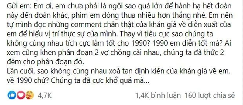 Đạo diễn Nhất Trung ẩn ý ám chỉ Nhã Phương là người có tính tình ngôi sao