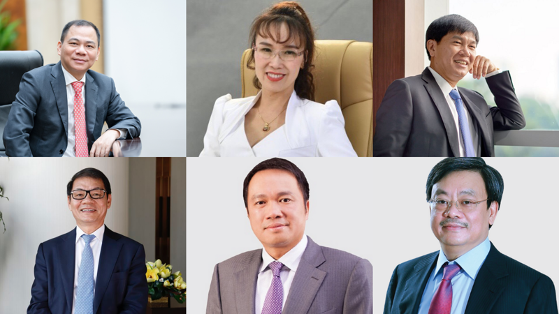 6 gương mặt tỷ phú USD của Việt Nam được Forbes vinh danh