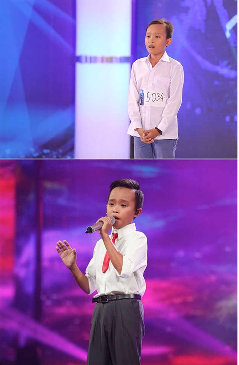 Hồ Văn Cường thuở còn đi thi Vietnam Idol Kids 2016
