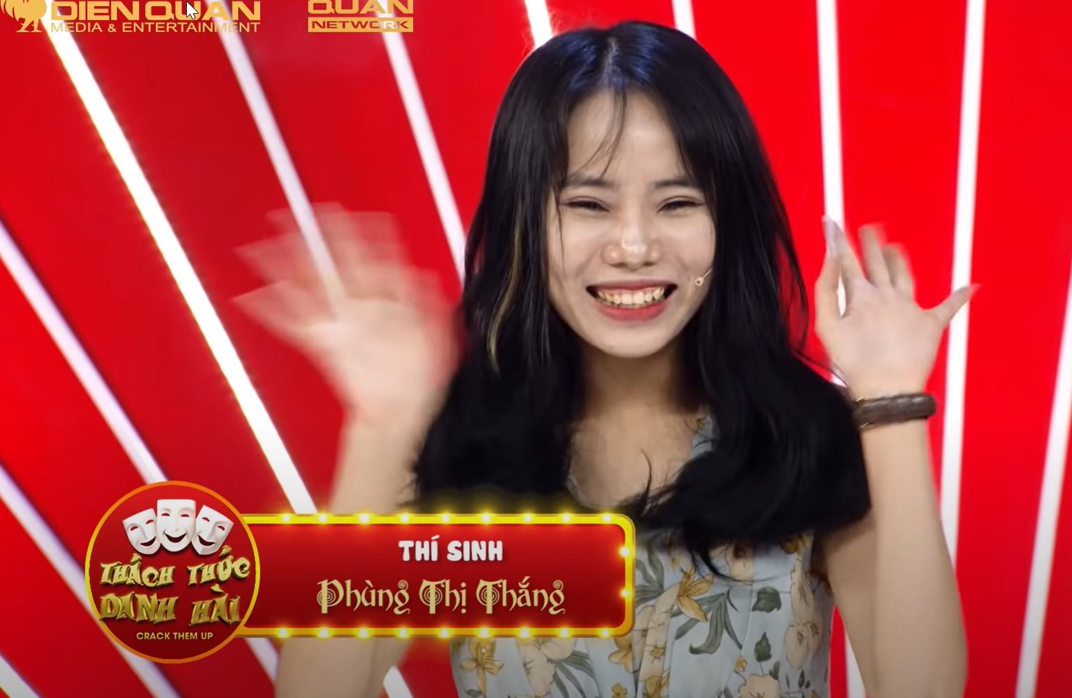 Thí sinh Phùng Thị Thắng trên show Thách Thức Danh Hài năm 2019