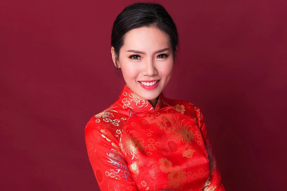 Cô từng lọt top 10 Hoa hậu Việt Nam 2014