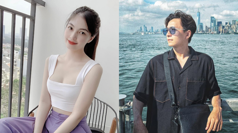 Hoàng Yến Chibi quá bạo ở hậu trường chụp ảnh khiến Ngô Kiến Huy lúng túng, netizen nhận xét 'chắc sợ bạn gái ghen' - ảnh 6